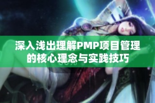 深入浅出理解PMP项目管理的核心理念与实践技巧