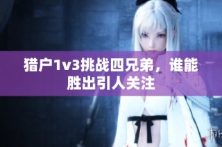 猎户1v3挑战四兄弟，谁能胜出引人关注