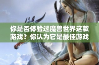 你是否体验过魔兽世界这款游戏？你认为它是最佳游戏吗？