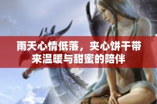 雨天心情低落，夹心饼干带来温暖与甜蜜的陪伴
