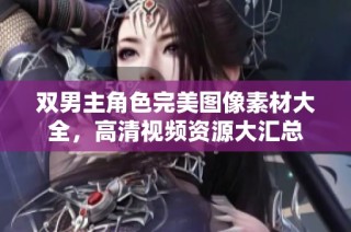 双男主角色完美图像素材大全，高清视频资源大汇总