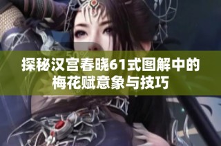 探秘汉宫春晓61式图解中的梅花赋意象与技巧