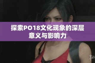 探索PO18文化现象的深层意义与影响力