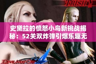 史黛拉的愤怒小鸟新挑战揭秘：52关双炸弹引爆乐趣无限