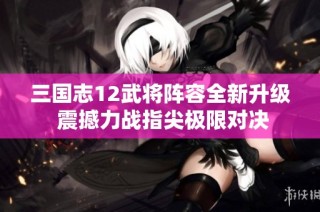 三国志12武将阵容全新升级 震撼力战指尖极限对决