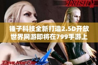 锤子科技全新打造2.5D开放世界网游即将在799手游上线
