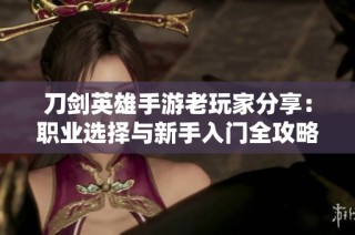 刀剑英雄手游老玩家分享：职业选择与新手入门全攻略