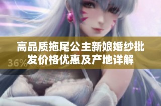 高品质拖尾公主新娘婚纱批发价格优惠及产地详解