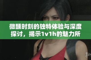 微醺时刻的独特体验与深度探讨，揭示1v1h的魅力所在
