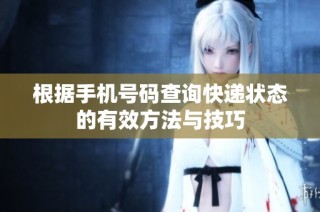 根据手机号码查询快递状态的有效方法与技巧