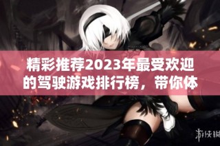 精彩推荐2023年最受欢迎的驾驶游戏排行榜，带你体验刺激的驾驶乐趣和畅快游戏体验