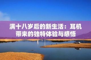 满十八岁后的新生活：耳机带来的独特体验与感悟