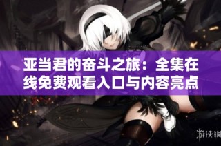 亚当君的奋斗之旅：全集在线免费观看入口与内容亮点解析