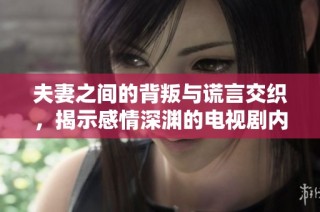 夫妻之间的背叛与谎言交织，揭示感情深渊的电视剧内幕