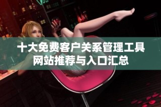 十大免费客户关系管理工具网站推荐与入口汇总