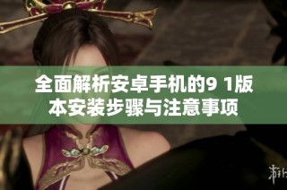 全面解析安卓手机的9 1版本安装步骤与注意事项