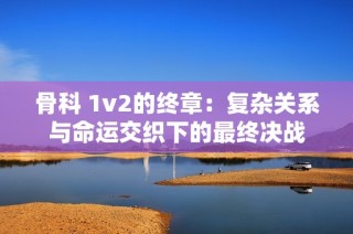 骨科 1v2的终章：复杂关系与命运交织下的最终决战