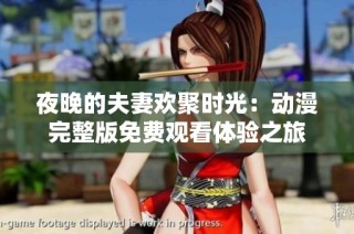 夜晚的夫妻欢聚时光：动漫完整版免费观看体验之旅