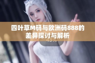 四叶草M码与欧洲码888的差异探讨与解析