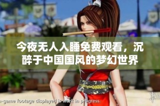 今夜无人入睡免费观看，沉醉于中国国风的梦幻世界