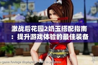 激战后花园2奶玉搭配指南：提升游戏体验的最佳装备选择解析