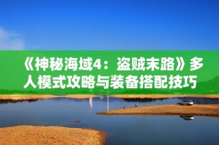 《神秘海域4：盗贼末路》多人模式攻略与装备搭配技巧分享
