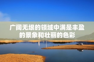 广阔无垠的领域中满是丰盈的景象和壮丽的色彩