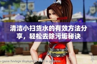 清洁小扫货水的有效方法分享，轻松去除污垢秘诀