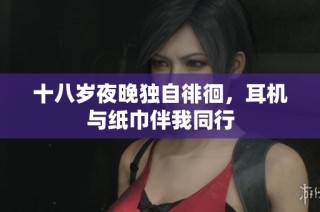 十八岁夜晚独自徘徊，耳机与纸巾伴我同行
