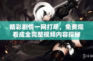 精彩剧情一网打尽，免费观看成全完整视频内容探秘