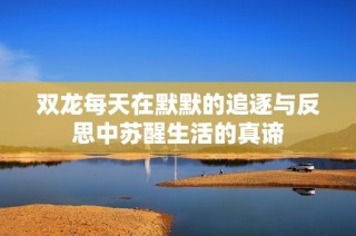 双龙每天在默默的追逐与反思中苏醒生活的真谛