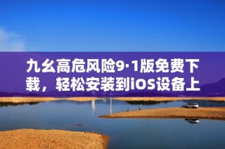 九幺高危风险9·1版免费下载，轻松安装到iOS设备上
