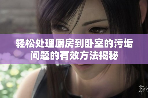 轻松处理厨房到卧室的污垢问题的有效方法揭秘
