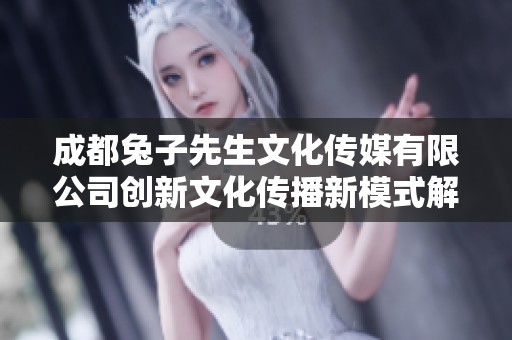 成都兔子先生文化传媒有限公司创新文化传播新模式解读