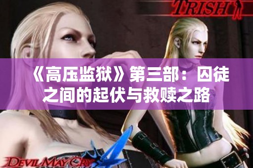 《高压监狱》第三部：囚徒之间的起伏与救赎之路
