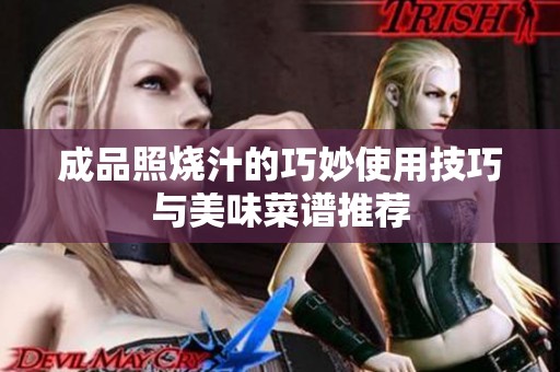 成品照烧汁的巧妙使用技巧与美味菜谱推荐