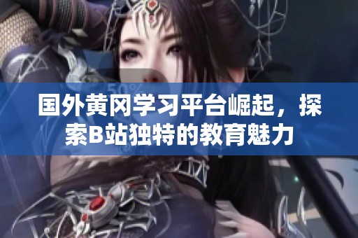 国外黄冈学习平台崛起，探索B站独特的教育魅力