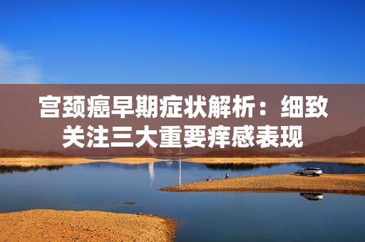 宫颈癌早期症状解析：细致关注三大重要痒感表现