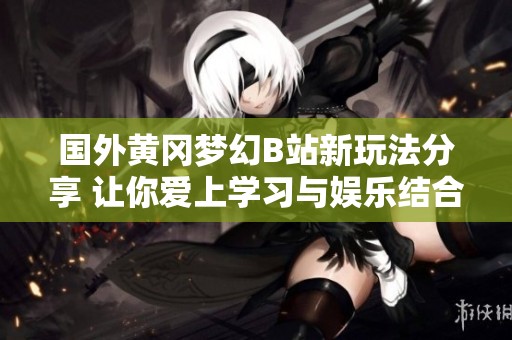 国外黄冈梦幻B站新玩法分享 让你爱上学习与娱乐结合