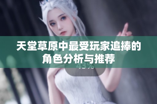 天堂草原中最受玩家追捧的角色分析与推荐