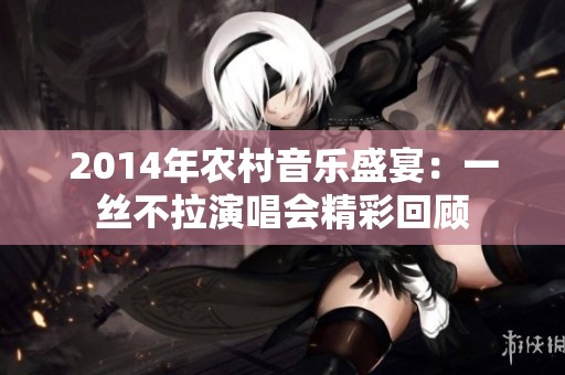 2014年农村音乐盛宴：一丝不拉演唱会精彩回顾