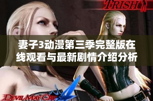 妻子3动漫第三季完整版在线观看与最新剧情介绍分析