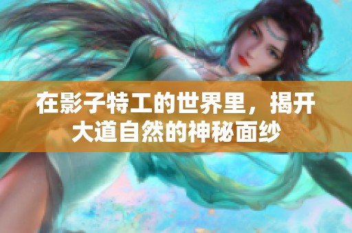 在影子特工的世界里，揭开大道自然的神秘面纱