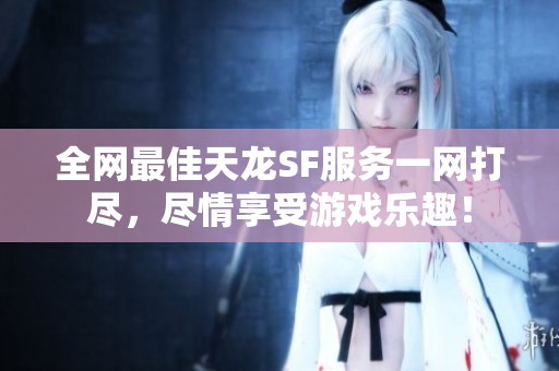 全网最佳天龙SF服务一网打尽，尽情享受游戏乐趣！