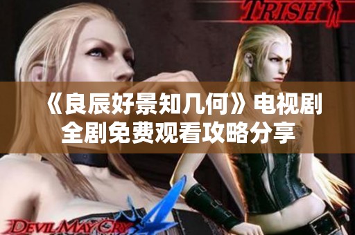 《良辰好景知几何》电视剧全剧免费观看攻略分享