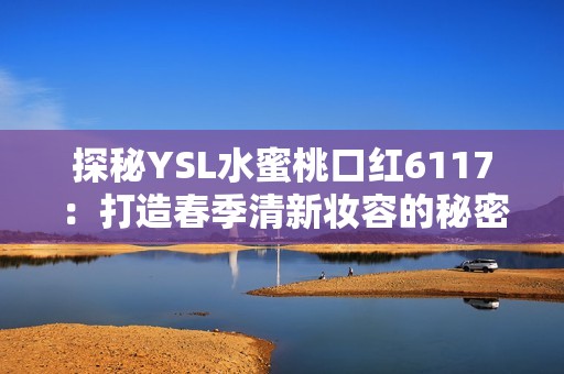 探秘YSL水蜜桃口红6117：打造春季清新妆容的秘密武器