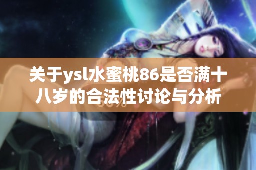 关于ysl水蜜桃86是否满十八岁的合法性讨论与分析