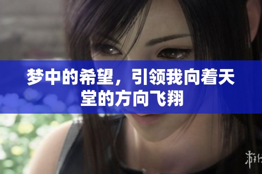 梦中的希望，引领我向着天堂的方向飞翔