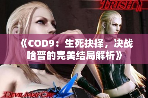 《COD9：生死抉择，决战哈普的完美结局解析》