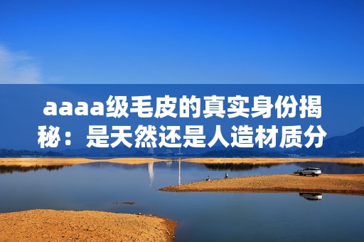 aaaa级毛皮的真实身份揭秘：是天然还是人造材质分析